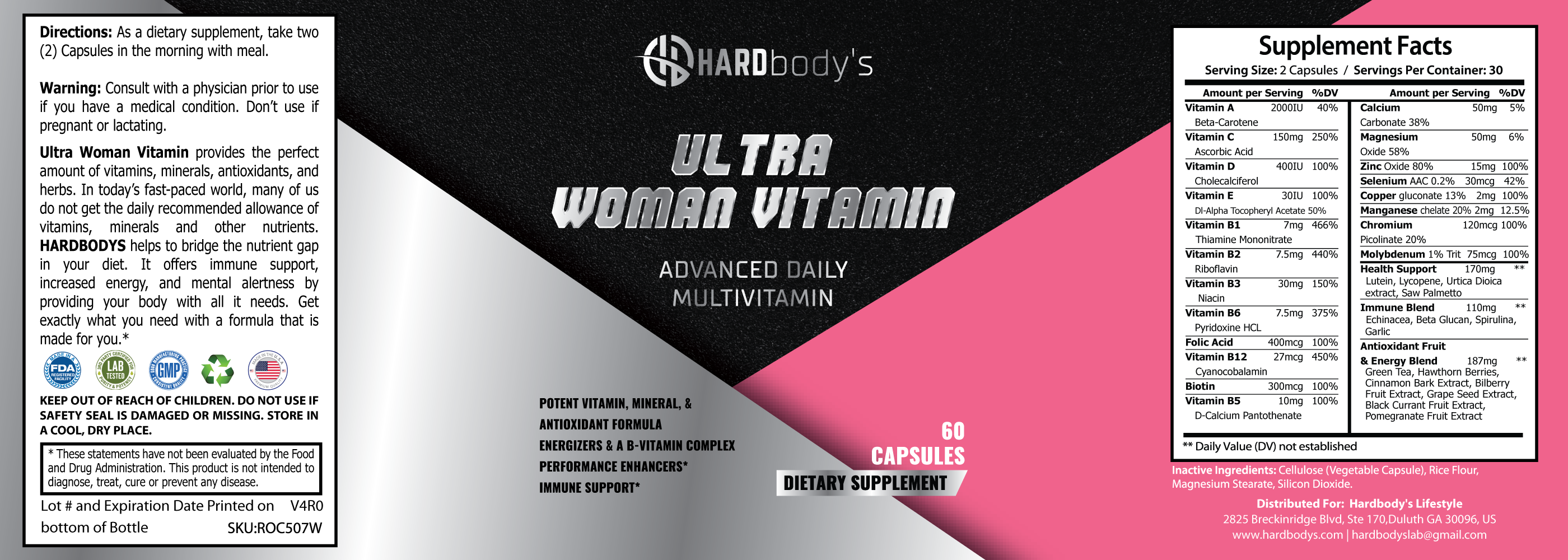 Ultra Woman Vitamin